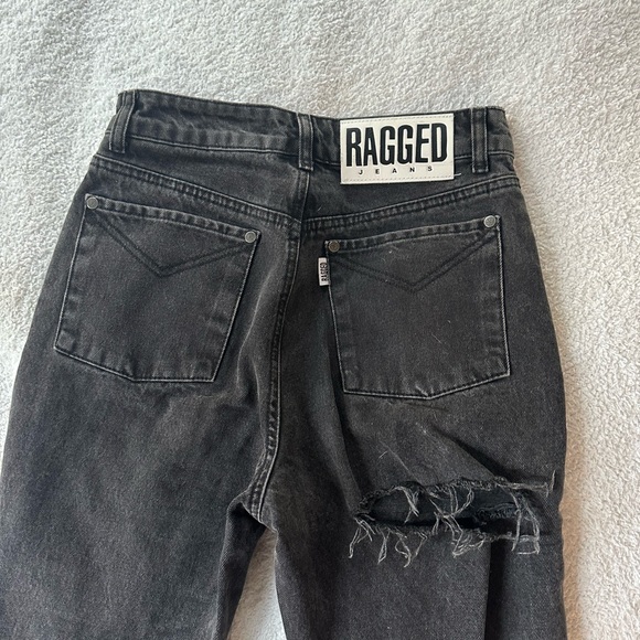 Ragged Priest High Rise Black Jeans size 24 - Picture 3 of 6